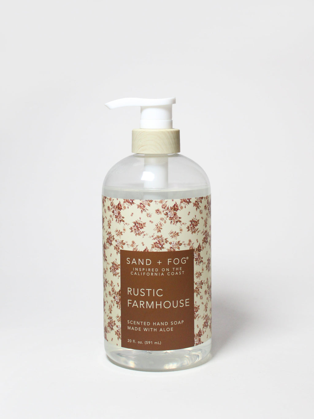 Elegant Rustic Farmhouse 20 oz Liquid Hand Soap
