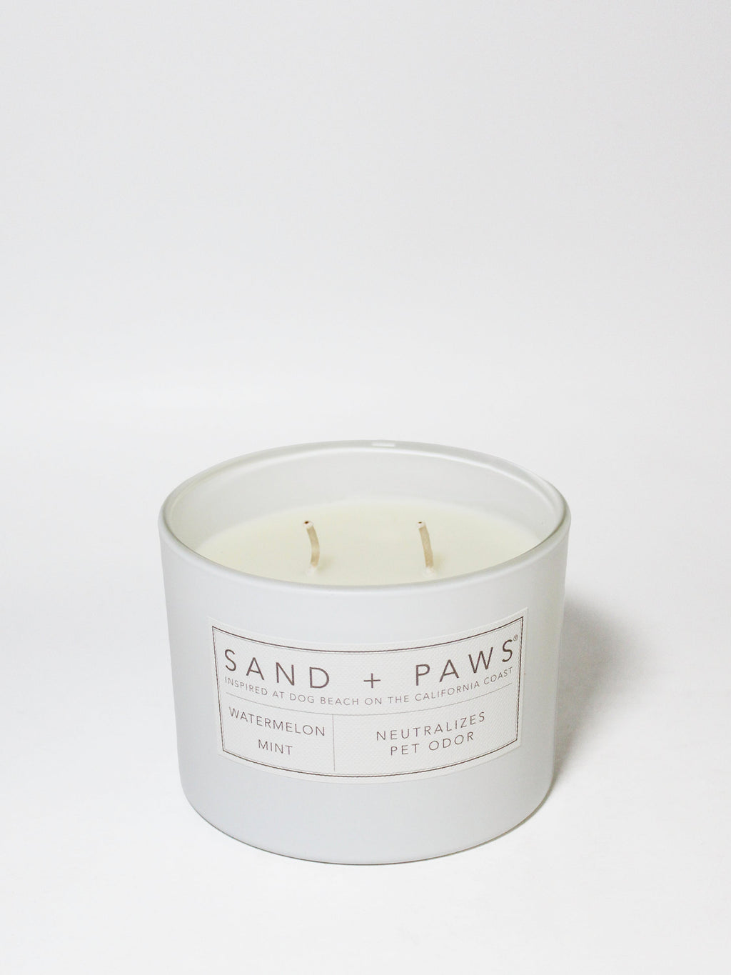 Aromatic Sand + Paws Watermelon Mint 12 oz scented candle