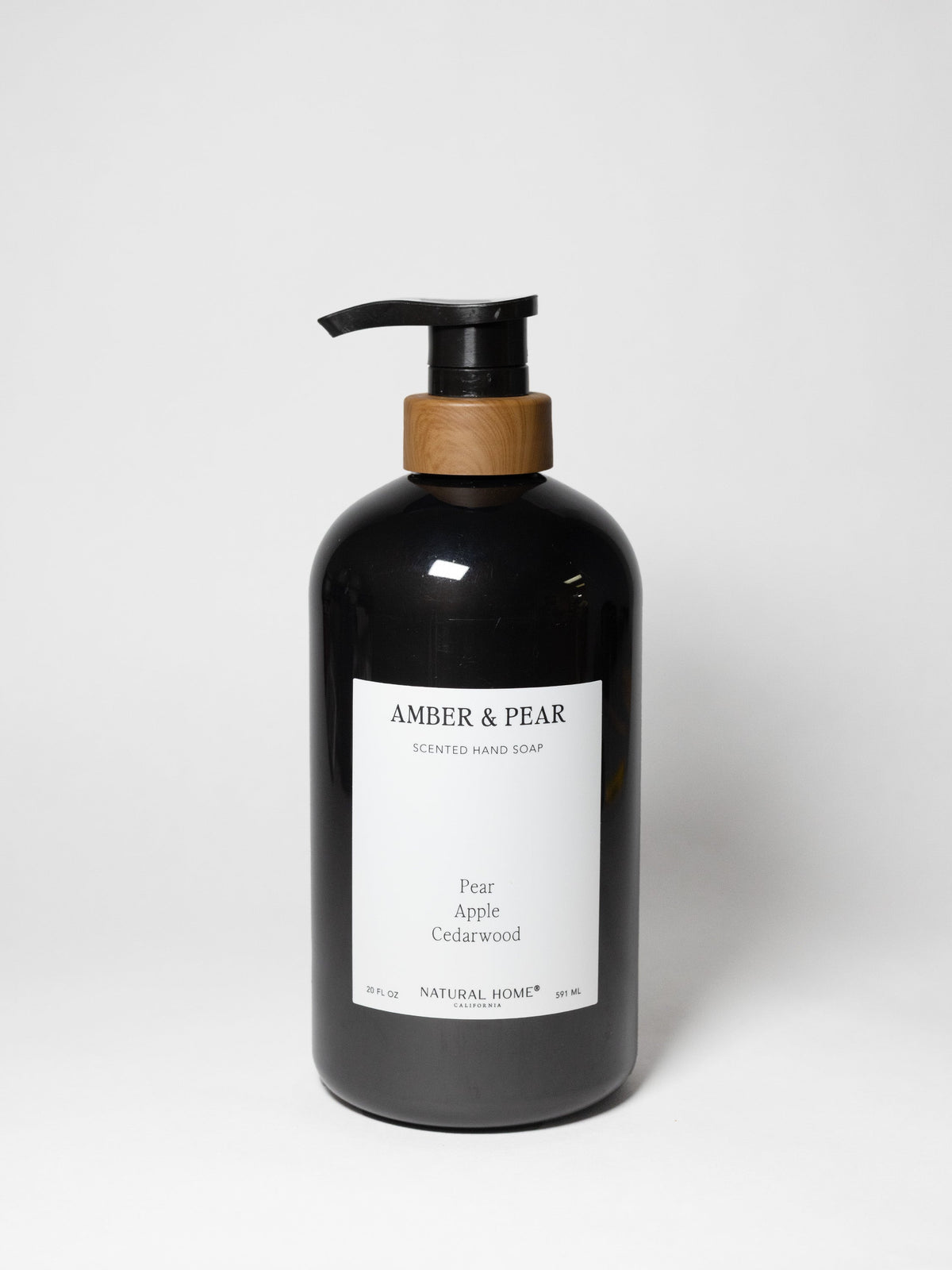 Elegant Amber & Pear Natural Home 20 oz Liquid Hand Soap