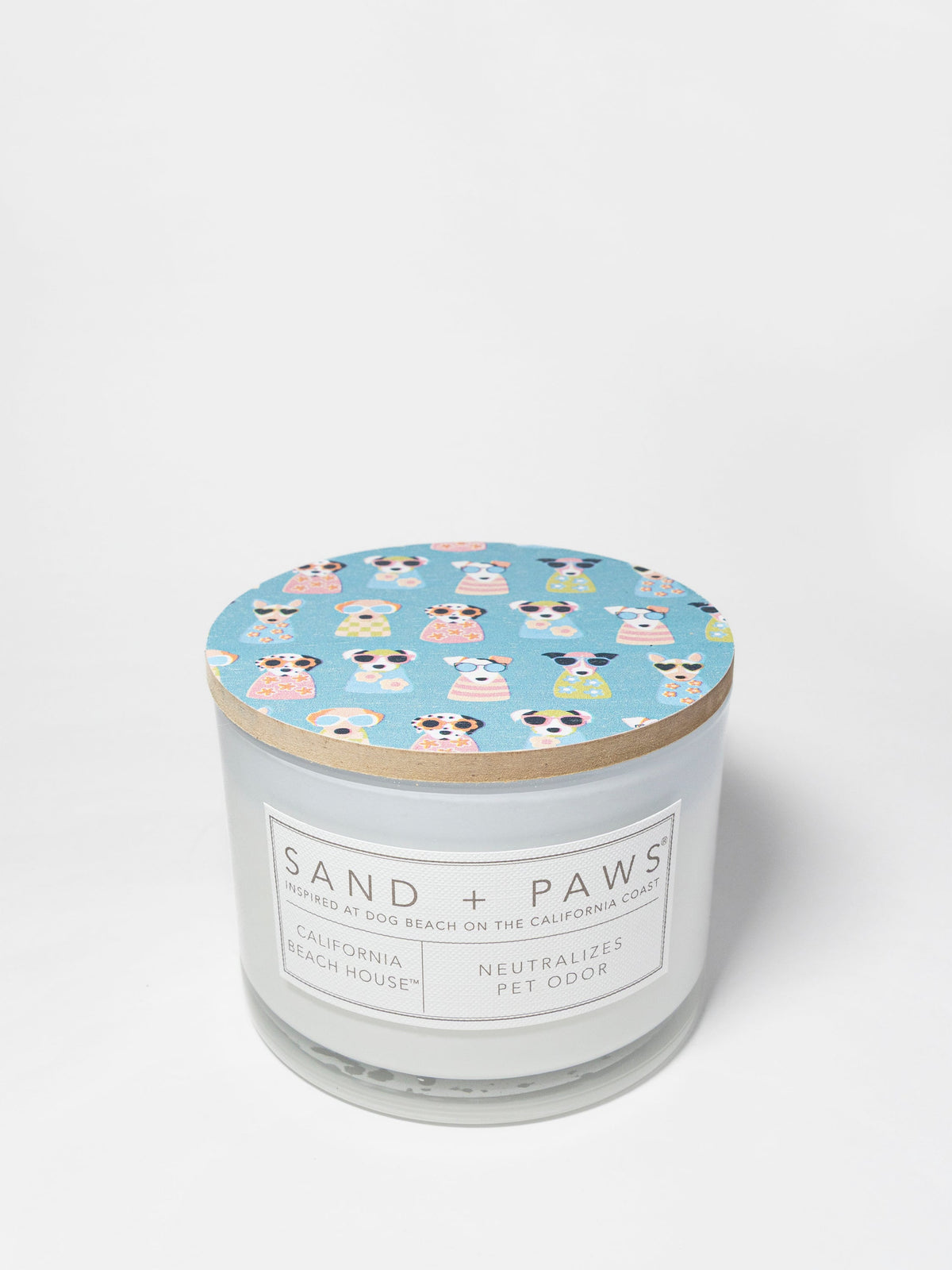 Aromatic Sand + Paws California Beach House 12 oz scented candle